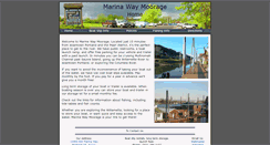 Desktop Screenshot of marinawaymoorage.com