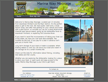 Tablet Screenshot of marinawaymoorage.com
